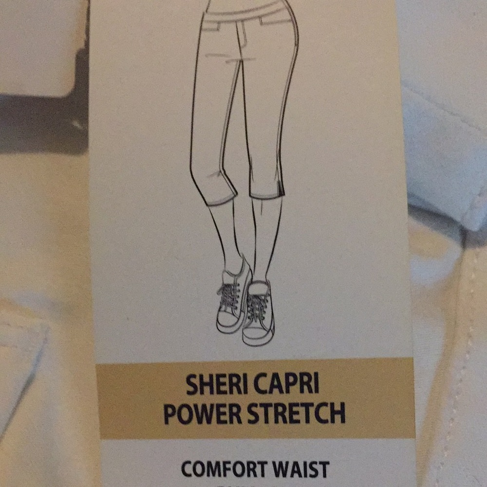 Intro Love The Fit "Sheri" capri power stretch pants 24W - Picture 3 of 6
